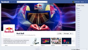 Red Bull Facebook FanPage Timeline 300x169 Create the Best Fan Page on Facebook