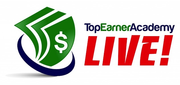 top earner academy live