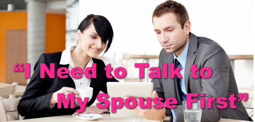 Objection Handling Training: I Have to Talk to My Spouse First