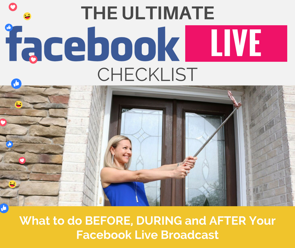 FB Live Checklist