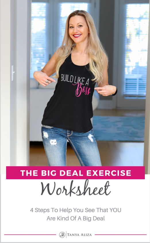 The Big Deal Exercise Worksheet 