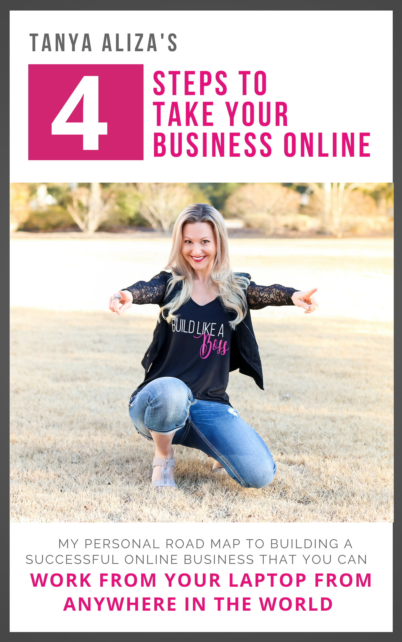 Tanya’s 4 Steps To Taking Your Business Online