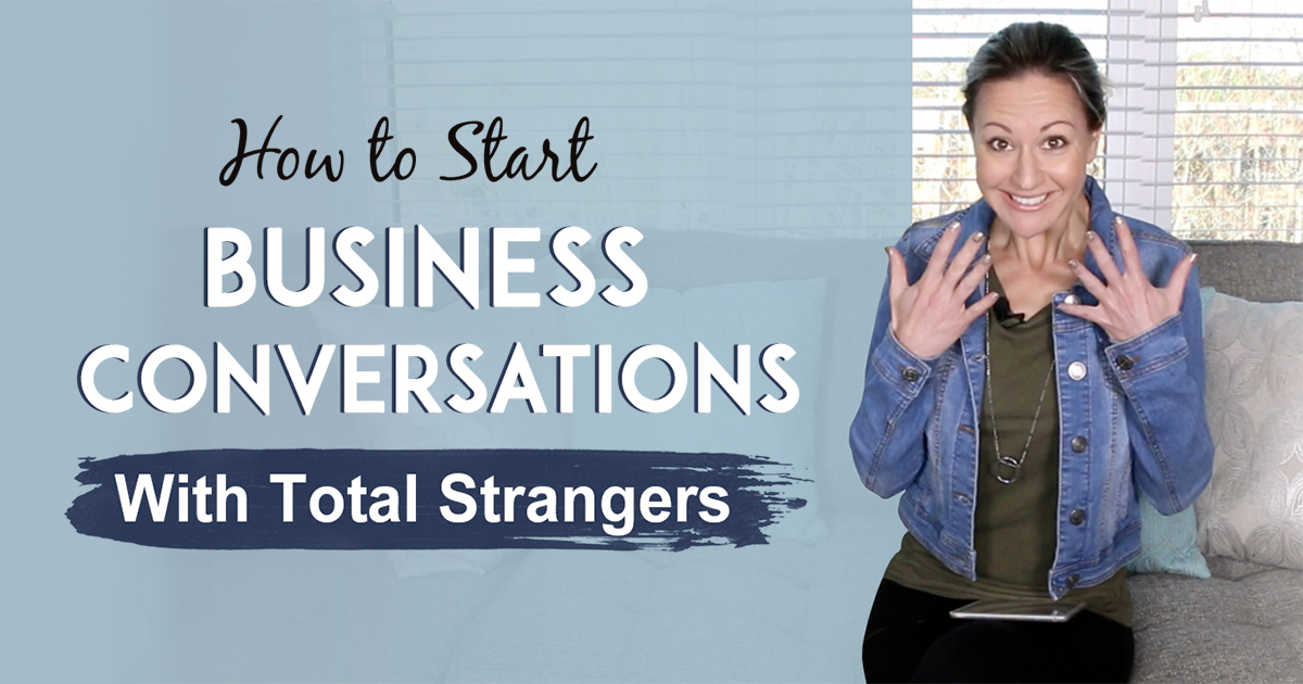 Prospecting Tips - How To Get Over The Fear Of Starting Business Conversations With Total Strangers