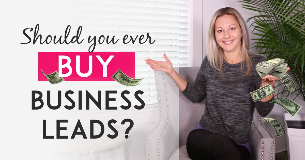 Why I Don’t Think Buying Business Leads Is A Good Idea-Blog