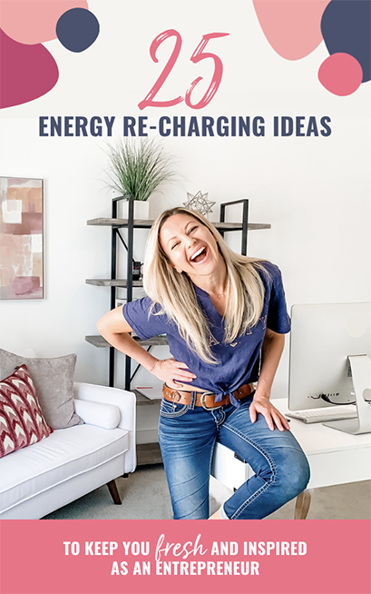 25 Energy Recharging Ideas Freebie
