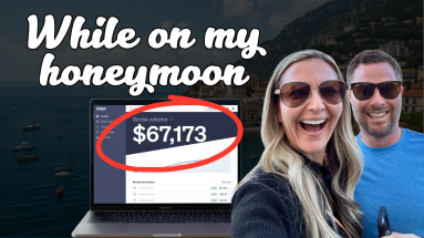 My Online Business Made $67,173 While on My Honeymoon